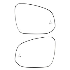 Left Driver Side Mirror Glass Compatible with Toyota RAV4 2012-2018 4Runner 2014-2020 Hilux Highlander 2016-2018 Replace 87961-42D30 LH