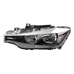 Halogen Headlight Compatible With BMW 320i 328i 335i 328i xDrive & 328d 328d xDrive 2012-2015 Left Driver Side Lens and Housing Trim Headlamp Assembly Replaces# 63117338709 BM2502169