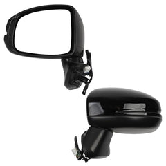 Driver Side Mirror Compatible with 2015-2020 Honda Fit Left Mirror 3PINS Black Replaces HO1320332