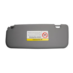 Right Passenger Side Sun Visor Compatible with Hyundai Accent 1E 2011 2012 2013 2014 2015 Front Right Sun Protection Shade Gray Replaces 85220-1R000