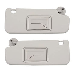 Left Driver & Right Passenger Side Sun Visor Compatible with Chevy Sonic 2012-2020 Spark 2013-2016 Replaces P95327509 P95327507 Sunvisor