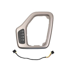 601-401 Shifter Bezel with Harness Compatible with Jeep Cherokee 2014-2018 Center Transmission Bezel Gold Replace OE# 68413957AA 5YD27LS5AA