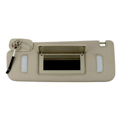 Left Driver Side Sun Visor Compatible with 2007-2014 Cadillac Escalade, Chevrolet Silverado Suburban Tahoe, GMC Yukon Sierra 1500 Denali Replace Replace 22850307 Gray with Light
