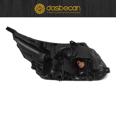 Halogen Headlight W/LED DRL Compatible With Ford Explorer Limited/XLT/Platinum 2016 2017 2018 Headlamp Left Driver Side Black Housing Clear Lens Replaces# FB5Z13008N FO2518130