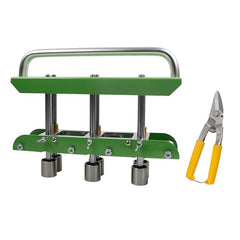 Professional Edition Metal Bending tool With Tin Snips Accompanying User Manual Compatible with Making Garage Rainwater Deflectors,Gutter Splashbacks,Roof Rainwater Deflectors and More.