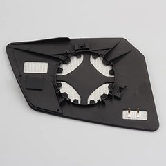 Driver Left Side Mirror Replacement with Plastic Backing Plate Heated Glass Compatible With GMC Acadia Chevy Traverse Saturn Outlook Replaces 15951926 33223 GM1324119