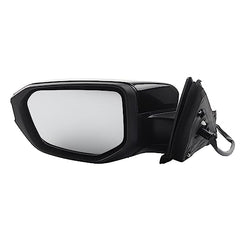 Left Driver Side Door Mirror Compatible with Honda Civic 2016-2021 Power Glass Non-Heated Manual Folding Paint to Match Replaces 76258TBAA02ZA HO1320283 Black 3Pins (For US Built Models)