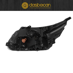 Halogen with LED DRL Headlight Compatible With Ford Explorer Limited/XLT/Platinum 2016 2017 2018 Headlight Right Passenger Side Black Housing Clear Lens Replaces# FB5Z13008B FO2519130