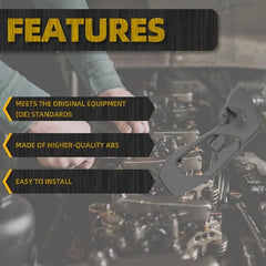 Car Front Seat Guard Compatible with Jeep Grand Cherokee Commander 2006-2010 Model Left Exterior Replace OE# 1BG391DVAA 1BG39XDVAA 1BG391UVAA 1BG391DYAA 1KF151DVAA