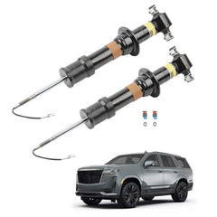2PCS Front Shock Absorbers w/Magnetic Compatible with 2021-2024 Cadillac Escalade Chevy Suburban Tahoe GMC Yukon XL Sierra 1500 Replace# 84741580 22358405