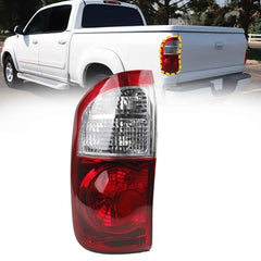 Passenger Tail Light Compatible with 2004-2006 Toyota Tundra Double Cab Rear Lamp Outer Right Side Taillight Replaces# TO2801153