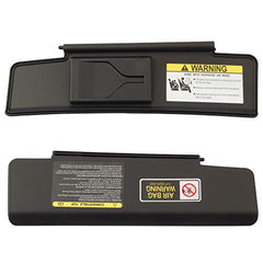 Front Left Driver Side Sun Visor Built-in Mirror Compatible with 2006-2015 Mazda MX-5 Miata Replaces# NE51-69-320D-02 Black