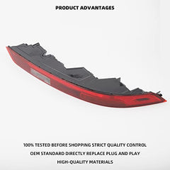 Rear Bumper Reflectors Light Stop Brake Tail Lights Compatible with Audi Q5 2017 2018 80A945070A (Right Passenger Side)