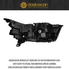 Full LED Headlights Compatible With Honda Pilot 2023-2024 Headlamp Assembly Left Driver Side Replaces#33150T90A01 HO2502214