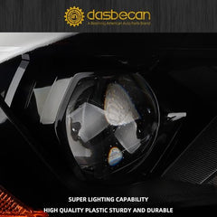 Full LED Headlights Compatible With Nissan Altima 2023-2024 w/LED DRL Projector Headlamp Assembly Right Passenger Side