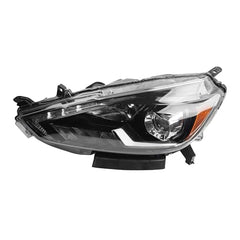LED Headlight with day light and lens Compatible With Nissan Sentra 2016-2019 Left Driver Side Headlights Assembly Black Housing Replaces# NI2502246 26060-3YU5A