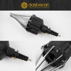 Universal Pneumatic CV Boot Expander Tool, CV Axle Boot Installation Tool, CV Joint Boot Spreader Removal Tool Kit Compatible with BMW UTV ATV (Black)