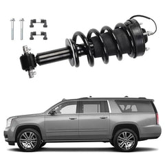 1Pcs Front Struts Shock Assembly Absorber w/Magnetic with spring Compatible with 2015-2021 Cadillac Escalade Chevy Suburban Tahoe GMC Yukon XL Sierra 1500 Replace# 84176631 23312167