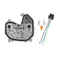 Rear Left Driver Side Tail Lamp Light Holder Bracket with Plug & Bulb Compatible with Jeep Renegade 2015-2023 Replace 68458452AA 68270837AA