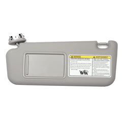 Left Driver & Right Passenger Side Sun Visor with Vanity Light Compatible with Toyota RAV4 2006-2013 Replaces# 74320-42501-B2 74320-42500-B0 (Gray)