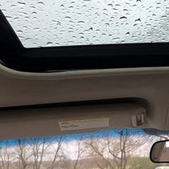 Left Driver Side Sun Visor Compatible with Mazda CX-9 2010-2015 Replaces# TDY1-69-320 Gray with Mirror and Vanity Light