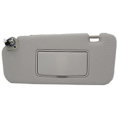 Left Driver Side Sun Visor with Light Compatible with Nissan Murano 2009 2010 2011 2012 2013 2014 Gray 96401-1AA1B