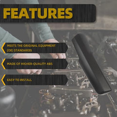 Trailer Tow Mirror Front Arm Cover Left Driver Side Compatible with Dodge Ram 2014-2019, 1500 2500 3500 Replace #OE 68263393AA