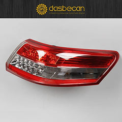 Right Rear Outer Tail Light Compatible with Toyota Camry 2010 2011 Clear Lens Lamp Replaces OEM# TO2805106 8155006340 Rear lights Lamps