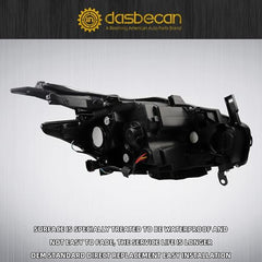 Halogen Headlight Compatible With Nissan Murano 2015-2018 Chrome LED DRL Projector Headlamp Assembly Left Driver Side Replaces# 260605AA9A 260105AA9A 260605AA0E 260105AA0E