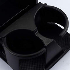 Black Rear Center Console Cup Holder Replacement Compatible with Nissan Titan 2004-2015 Replaces# 96967-9FD0B