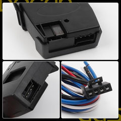 Trailer Brake Controller Kit Compatible with Ford/GM/Chevy/Dodge/RAM/Toyota/Jeep with LED Display Screen, Self Diagnosis, Plug and Play Installation Replaces# 90160