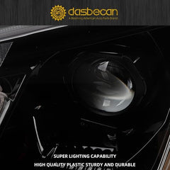 LED Headlights Compatible With Subaru Forester 2022-2024 w/LED DRL Projector Headlamp Assembly Left Driver Side Replaces#84001SJ370 w/Bulbs
