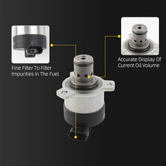 Fuel Meter Quantity Control Valve A0000900069 Compatible with Freightliner Cascadia Coronado Western Star 2007-2022 | Fits Detroit Diesel DD13, DD15, and DD16 Engines