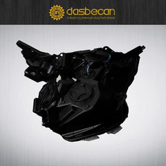 Halogen Headlight W/LED DRL Compatible With Chevy Traiblazer 2021-2023 Left Driver Side Headlights Assembly Black Housing Replaces# 42790339 GM2502520