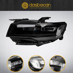 Headlight Full LED Headlamp Assembly Sports Version Compatible with 2021-2024 Cadillac Escalade Left Driver Side Replace for 85619316 84950149