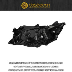 Full LED Headlights Compatible With Honda Pilot 2019-2021 Honda Passport 2019-2022 w/DRL w/Bulbs Black Housing Headlamp Assembly Right Passenger Side Replaces#33100TG7A31 33100TG7A32