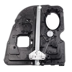 Rear Left Power Window Regulator with Motor Assembly Compatible with Dodge Ram 1500 Pickup 2009-2020 Rear Driver Side Door Regulator Replaces# 68045171AA 68045171AB 68045171AC