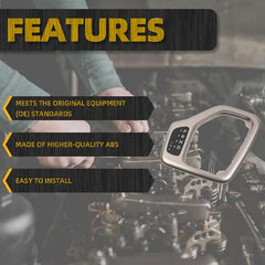 601-401 Shifter Bezel with Harness Compatible with Jeep Cherokee 2014-2018 Center Transmission Bezel Gold Replace OE# 68413957AA 5YD27LS5AA