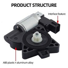 Front Left Window Lift Motor Compatible with Mazda 3 2004-2009 Mazda 6 2003-2008 Mazda CX7 2007-2012 Mazda CX9 2007-2015 Mazda RX8 2008-2011 GJ6A5958XF G22C5958XC D6515958XB 742-801