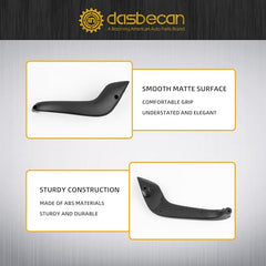 Right Passenger Side Interior Door Pull Handle Replacement Compatible with Ford Fiesta 2011-2019 Only Fit for Power Window Relaces# D2BB-5420183-1A31 Black