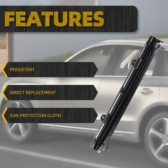 Black Assembly Panoramic Sunroof Sun Shade Compatible with VW Jetta Golf Tiguan Sharan Audi Q5 2008-2017 Replaces# 1K9877307B