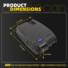 Trailer Brake Controller Kit Compatible with Ford/GM/Chevy/Dodge/RAM/Toyota/Jeep with LED Display Screen, Self Diagnosis, Plug and Play Installation Replaces# 90160