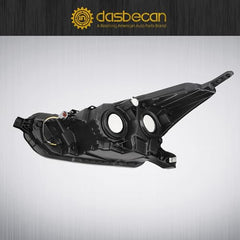 Halogen Headlight Compatible With Nissan Versa 2020-2022 Right Passenger Side Chrome Housing Headlight Assembly Replaces# NI2503273