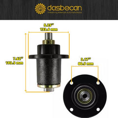 Lawn Mower Deck Spindle Assembly Compatible with 48" 50" 52" 60" Bad Boy CZT ZT Elite Pup Lightning Series Replaces 037-6015-00 037-6015-50 (1PCS)