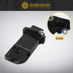 06J906461D Mass Air Flow Sensor MAF Sensor Compatible with Audi A3 2009-2010 A4 2009-2016 A5 2010-2014 A6 2012-2015 Q3 2015-2018 Q5 2011-2017 Quattro Models
