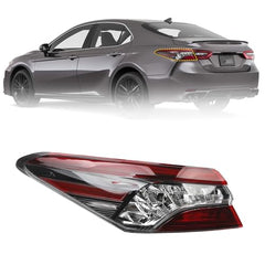 LED Left Tail Light Assembly Compatible with 2021 2022 2023 Toyota Camry Rear Lamp With Wiring Harness Replaces# 81560-06A30 TO2804158