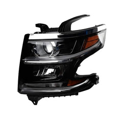HID Headlight Compatible With Chevy Tahoe Chevy Suburban 2015-2020 Projector Xenon Headlamp Assembly w/Bulbs Left Driver Side Replaces# 84582598 84582597