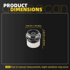 Water Pump Rotor Stainless steel Silver Compatible With 2012-2016 Toyota Prius V 1.8L L4 Prius C 1.5L L4 and For Lexus CT200h 1.8L L4 OE# 161A0-29015 161A0-39015 WPT190 WPT-190 - Dasbecan