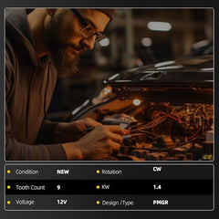 6970 Starter Compatible with Chevy Silverado 1500 2009-2013, Tahoe, Avalanche, Express Vans 1500 2500 3500, Suburban 1500 4.8 5.3L, GMC Yukon 2009-2014, Sierra, Savana V8 Replaces# 12611102