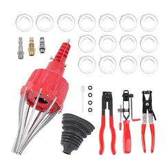 Upgraded CV Joint Boot Tool Expander Rod Spreader Installation Removal Tool Kit with 3Pcs Auto CV Joint Boot Clamp Pliers Tool Set